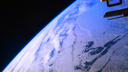 Заснеженную Волгоградскую область сфотографировали из космоса