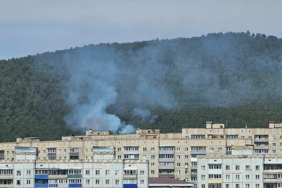 Еще один лесной пожар возник в районе Высокогорья в Чите