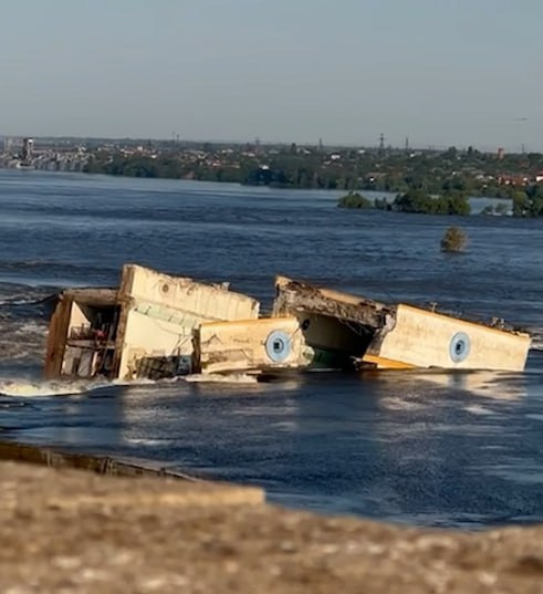 Последствия разрушения Каховской ГЭС