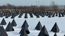 «Это противотанковые заграждения»: стало известно, как сейчас выглядит самарское кладбище ЧВК «Вагнер»