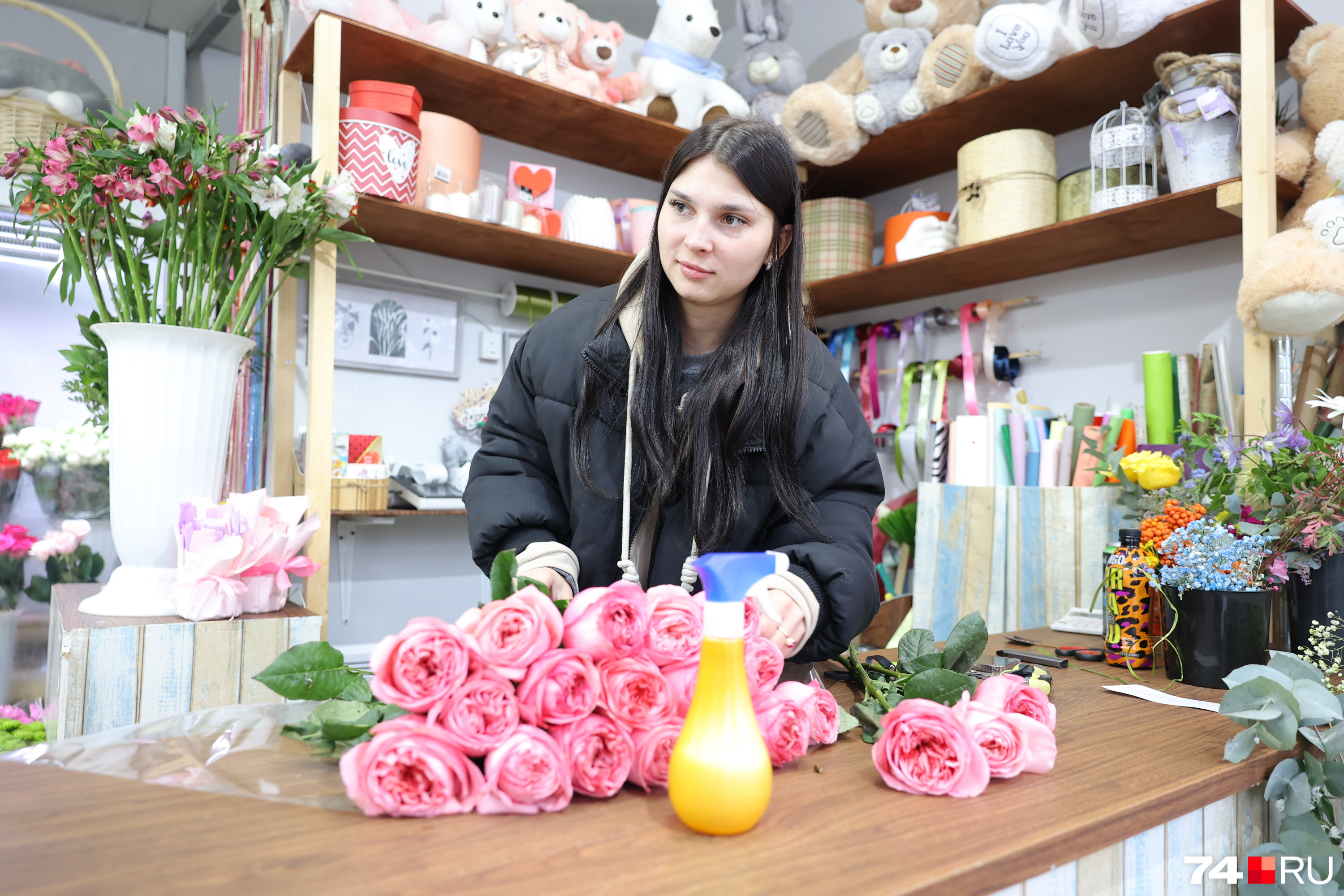 По словам Екатерины, один из клиентов забрал с собой букет из 51 розы!