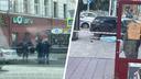 «Оказался не в то время не в том месте»: в центре Новосибирска столкнулись иномарки, погиб пешеход