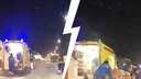 Влетела в сугроб: в Заволжском районе Ярославля легковушка попала в ДТП. Видео