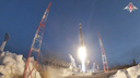 Министерство обороны показало запуск ракеты с космодрома «Плесецк»