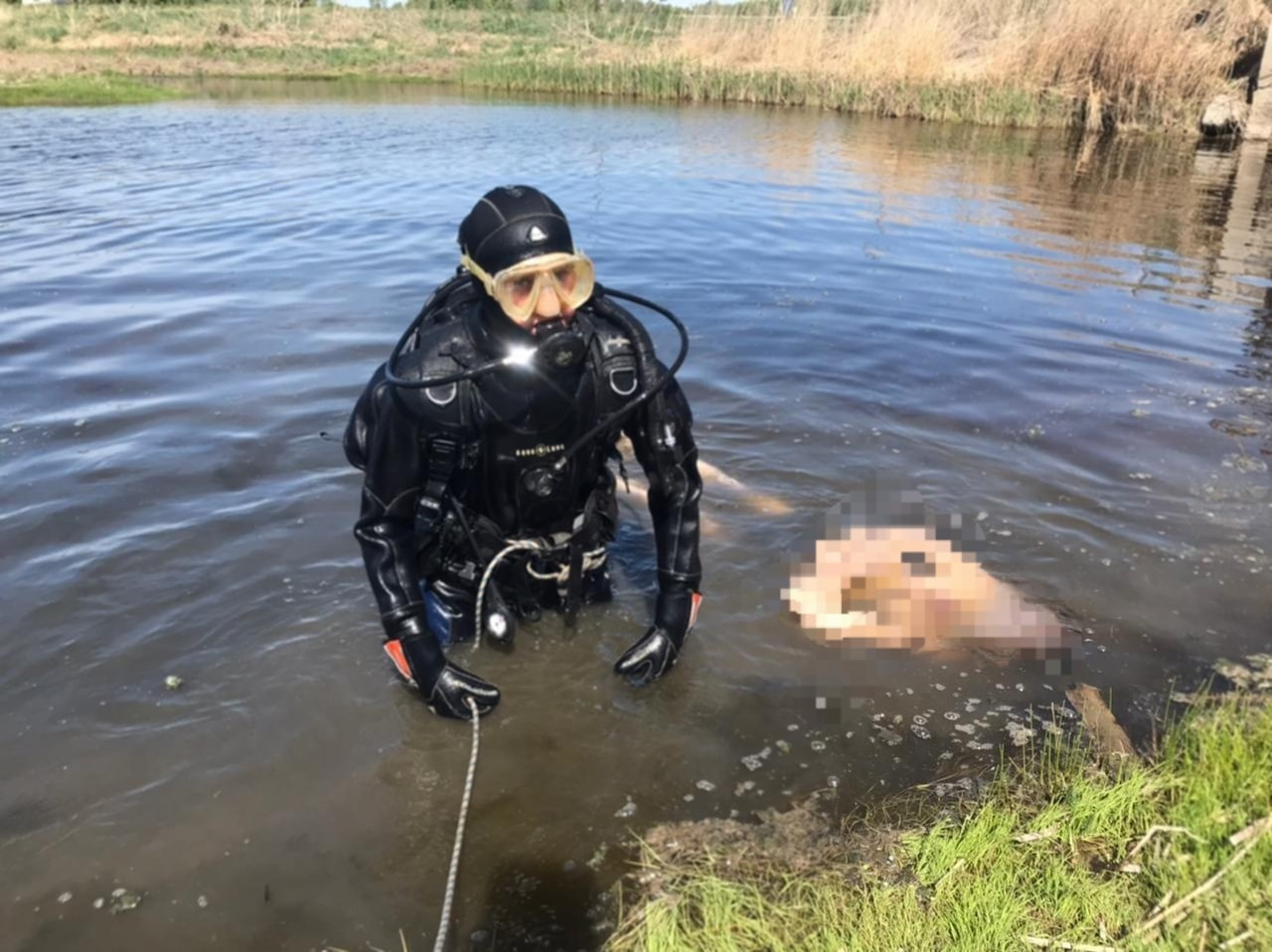 В Новосибирской области водолазы достали из реки тело мужчины — он считался пропавшим