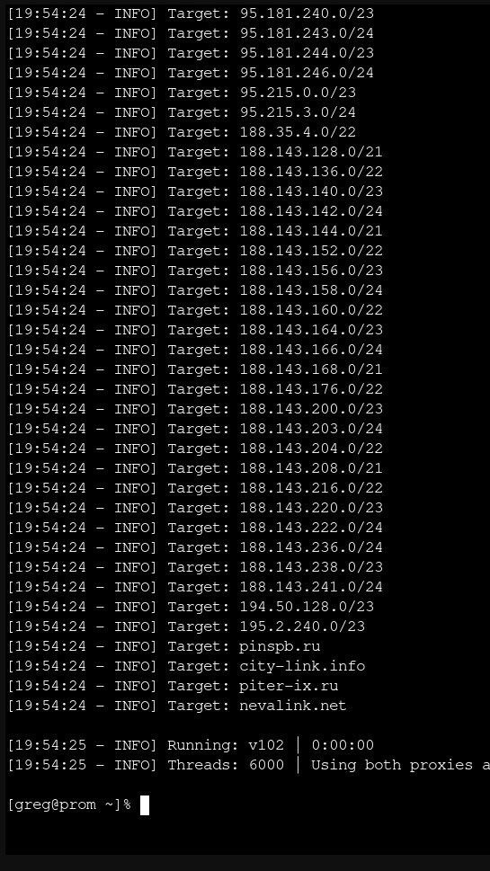 Еще один петербургский интернет-провайдер подвергся крупной DDoS-атаке