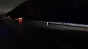 Шел ночью по краю проезжей части: пешеход погиб под колесами грузовика под Новосибирском