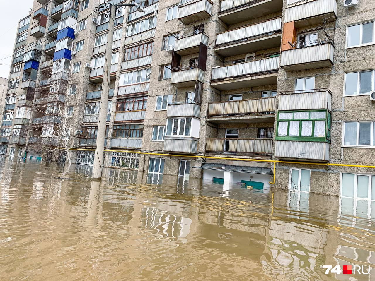 Мост в Панике. Что известно о паводке в Оренбуржье на данный момент