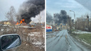 «Дым затянул всё»: в районе Волочаевской серьезный пожар — показываем, что горит