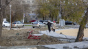 В сквере центра Волгограда без конкурса осваивает деньги фирма, «прославившаяся» при ремонте Аллеи Героев