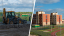 Кладут асфальт и ждут лицензии: как выглядит новая школа Архангельска за пару дней до открытия