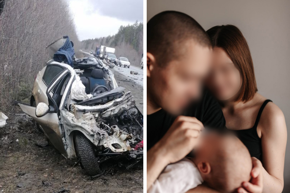 В Chevrolet находились супруги с маленьким ребенком В Chevrolet находились супруги с маленьким ребенком