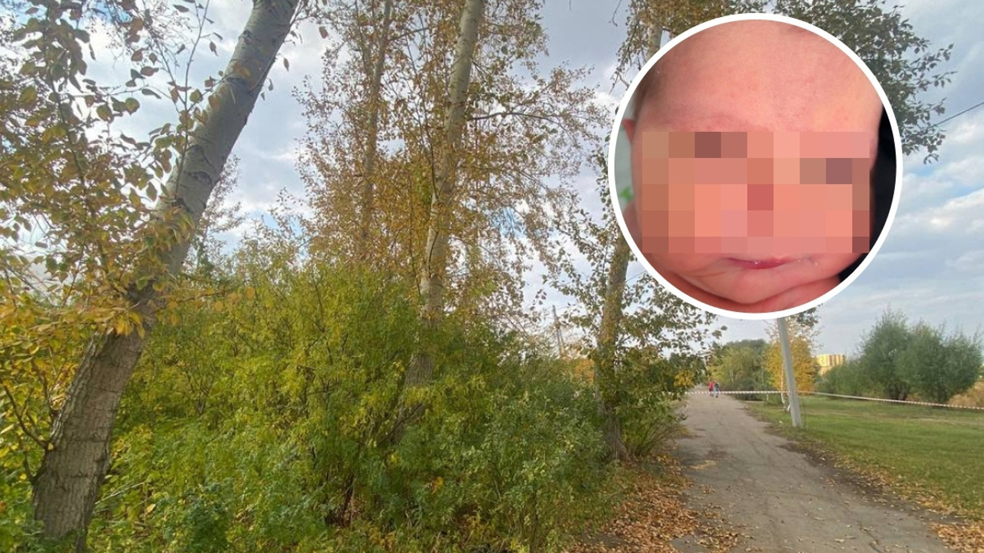 В Омской области нашли мать, которая родила ребенка в парке и оставила его там