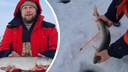 «Пришлось упасть на колени и бороться с рыбой»: новосибирец заявил, что поймал краснокнижного тайменя
