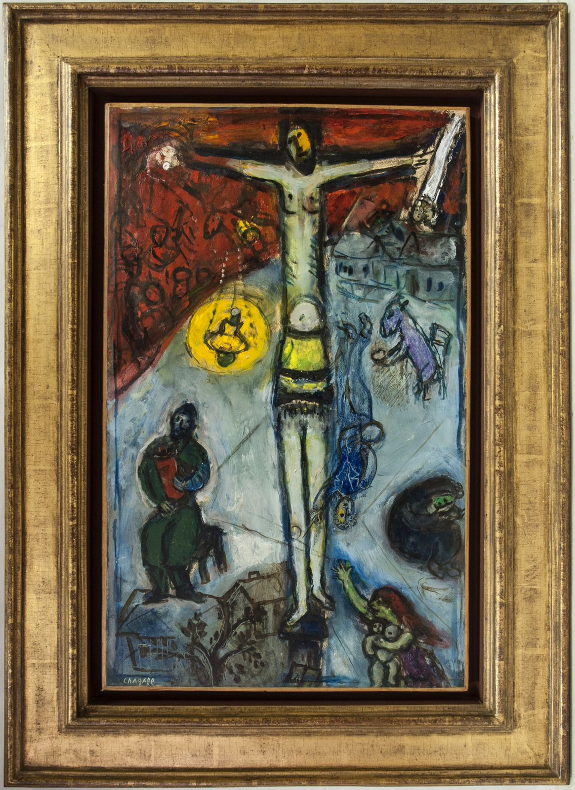 На аукционе в Москве продадут вариант картины Шагала, хранящейся в Центре Помпиду