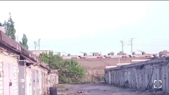 В Волгограде сняли на видео ретропоезд «Воинский эшелон»