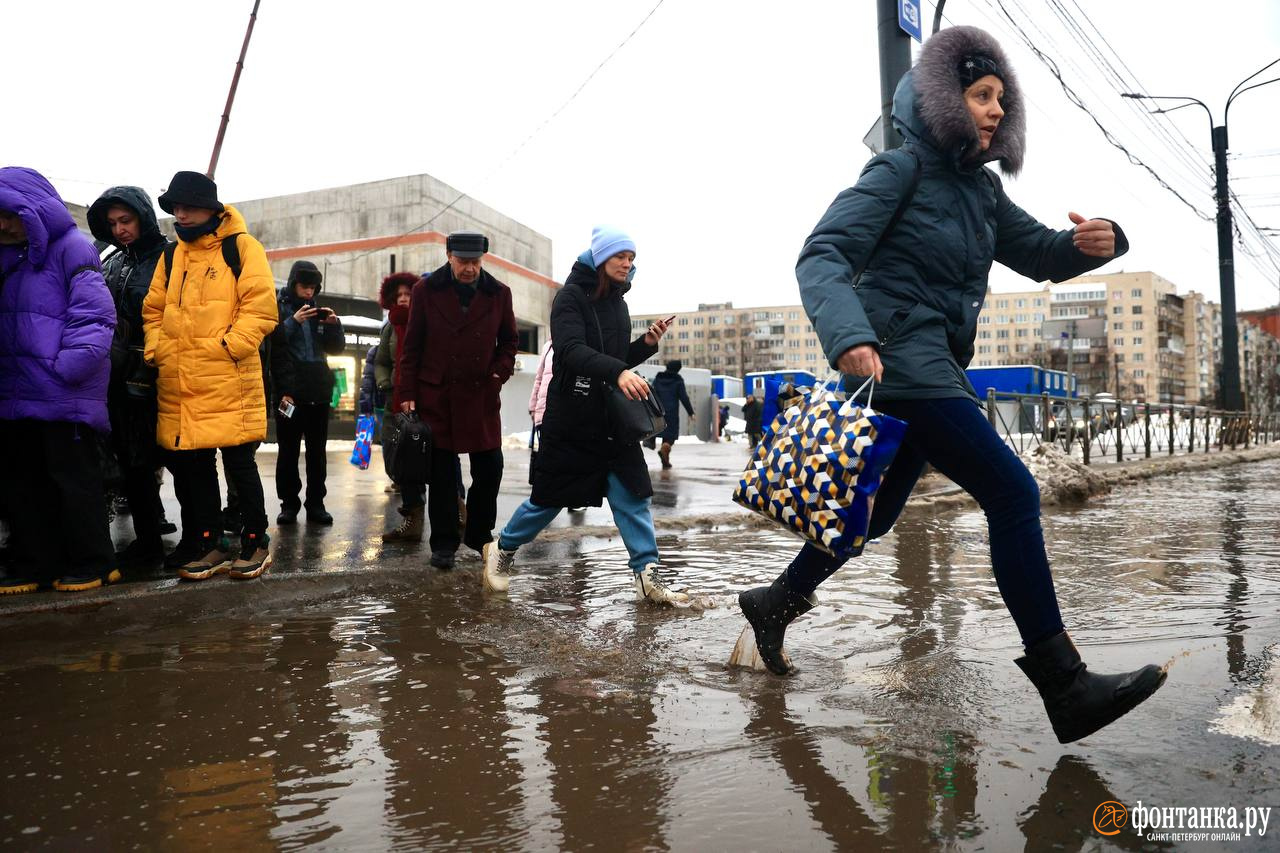 Куда жаловаться на лужи? Погода в Петербурге перевела коммунальщиков в усиленный режим
