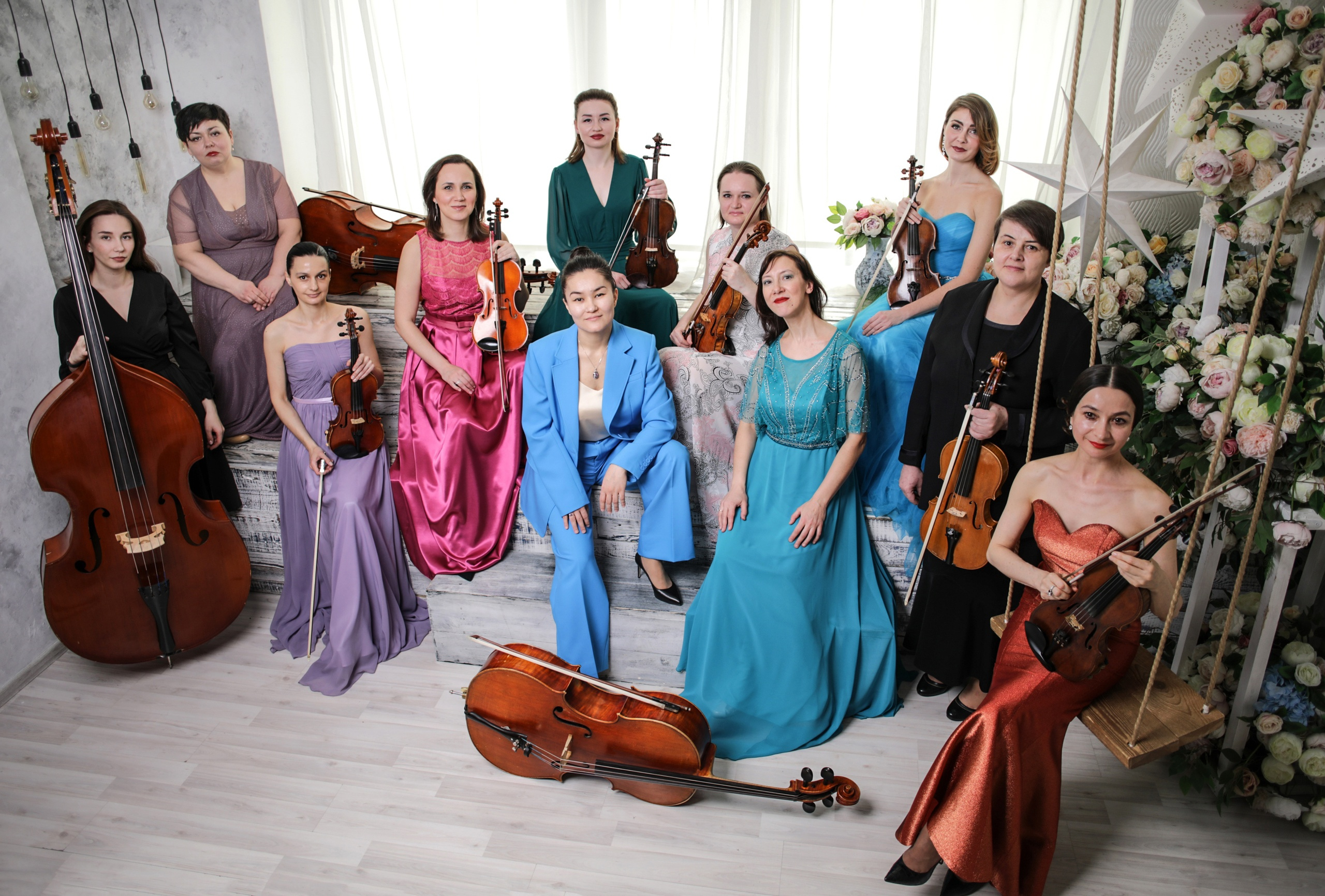 В оркестре «Камерата Сибири» сейчас одни женщины