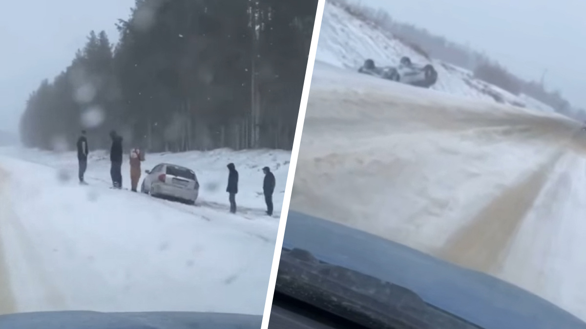 Дороги Архангельской области замело снегом: северян предупреждают об опасности