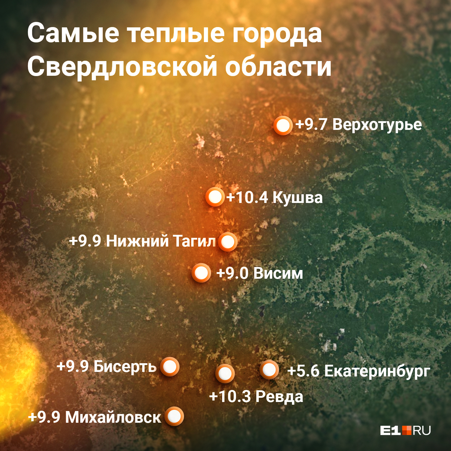 Карта погоды михайловск. Теплый регион.