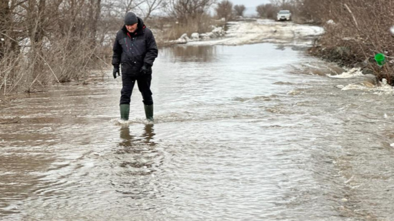 «Минусовая температура стабилизирует паводок»: глава Орска рассказал о прибытии большой воды