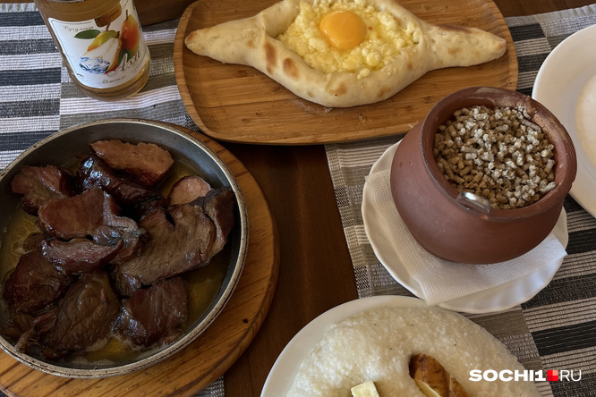 Типичные блюда в Абхазии