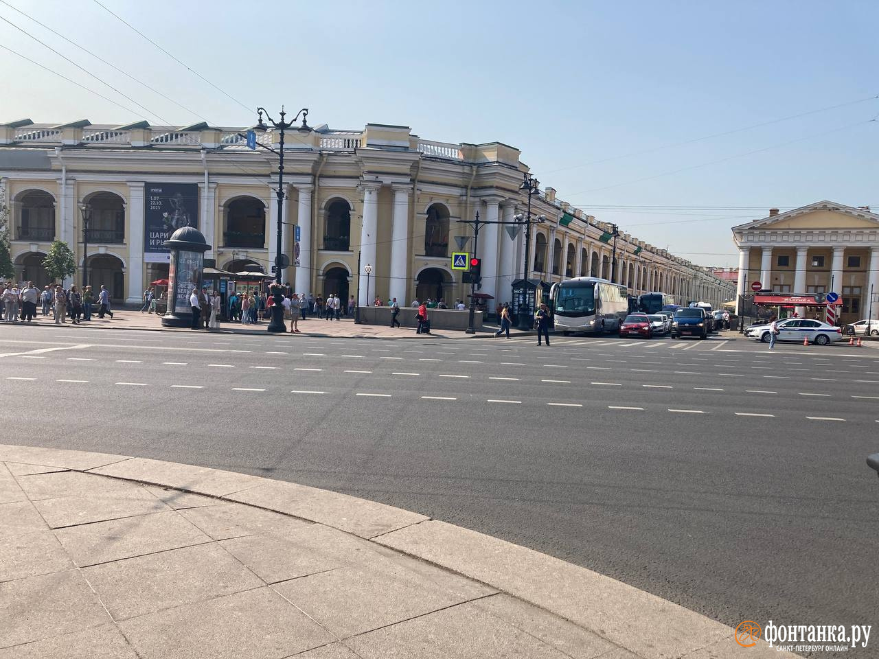 ПМЭФ тормозит автобусы на Пулковском, а подъезды к Невскому встали в  пробках | 15.06.2023 | Санкт-Петербург - БезФормата