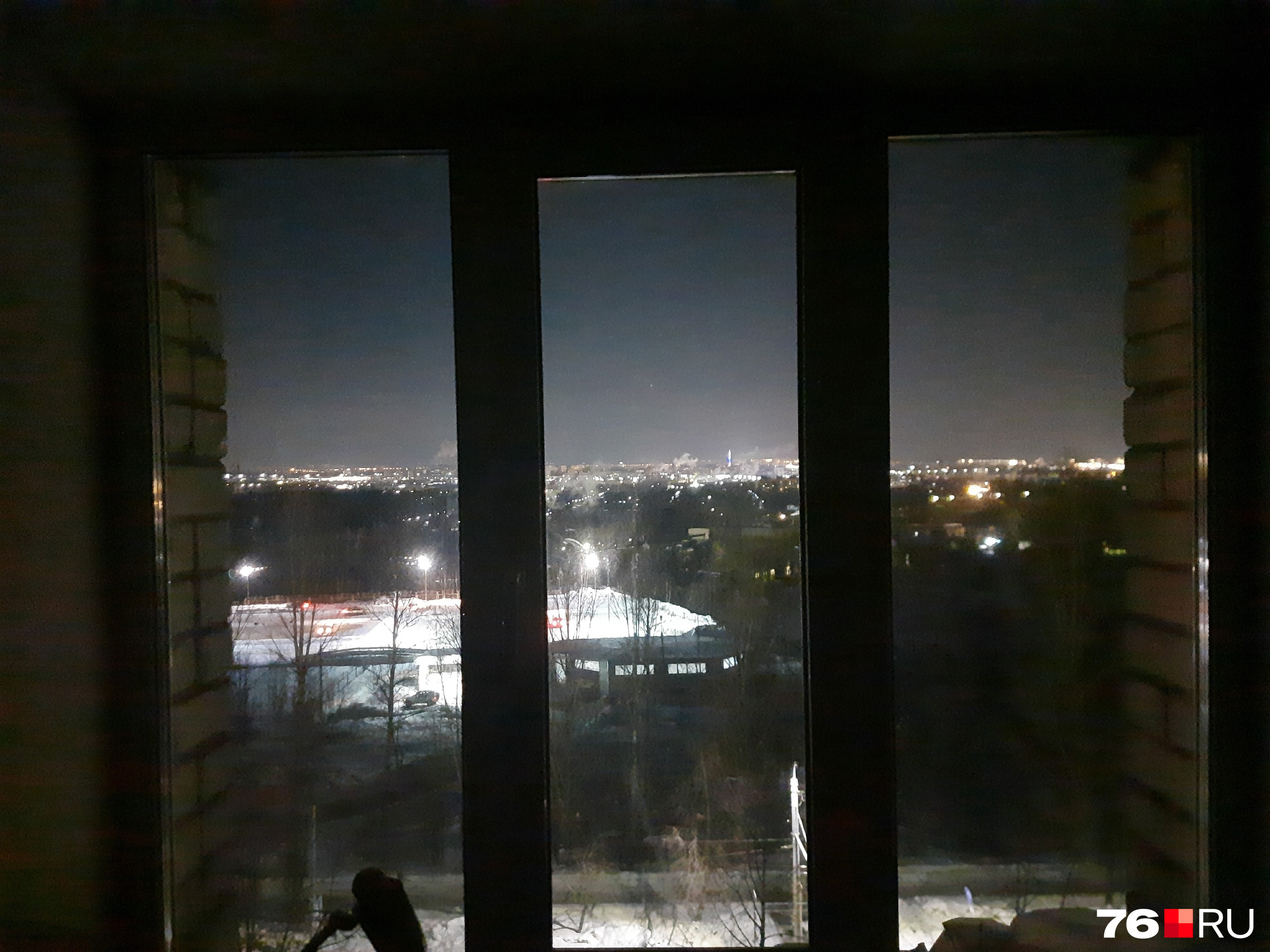 Из окна студентам открывается вид на центр Ярославля
