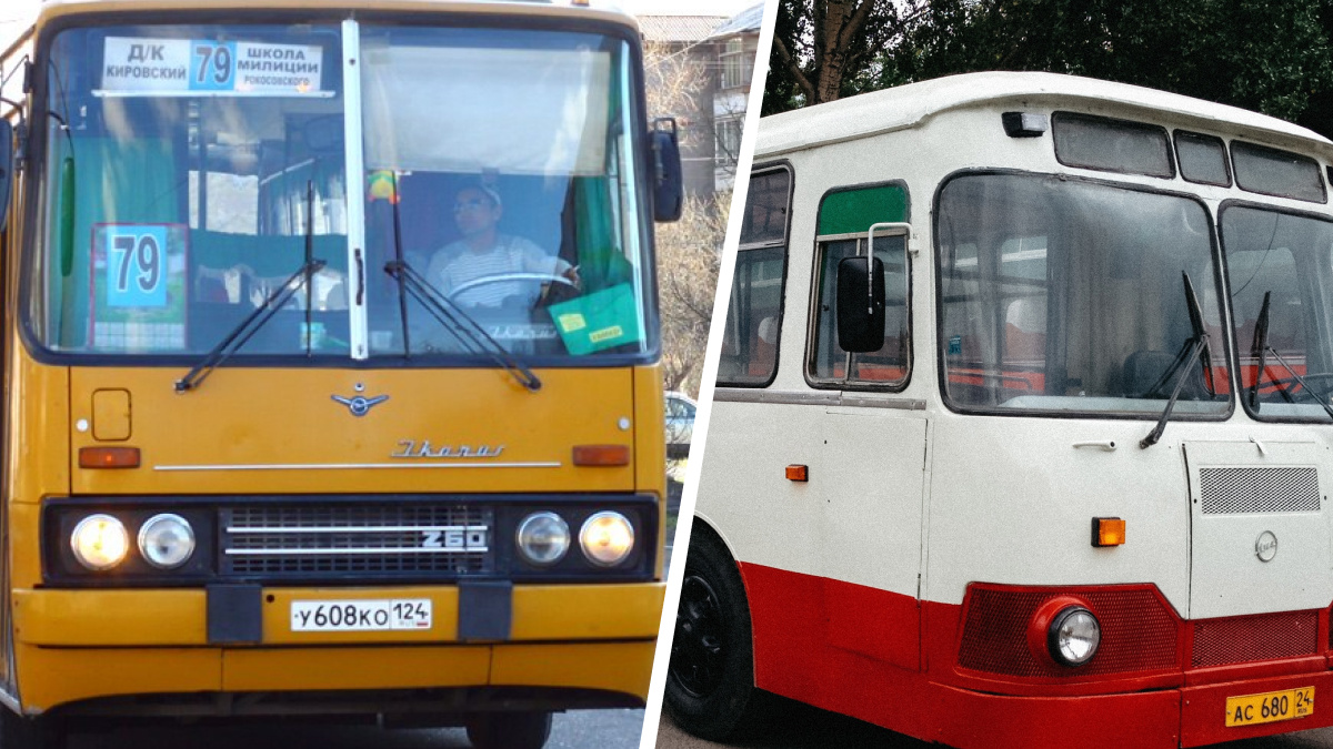«Мерсы» местной сборки, «Икарусы» и «луноходы»: на каких автобусах ездили в Красноярске 20 лет назад