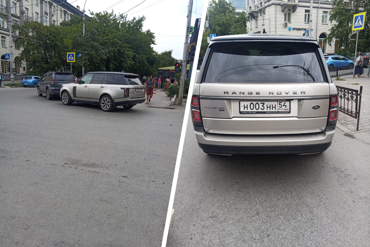 Автомобиль припарковали прямо на пешеходном переходе Автомобиль припарковали прямо на пешеходном переходе