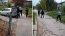 Под Новосибирском неизвестные похитили ребенка у школы — инцидент попал на видео