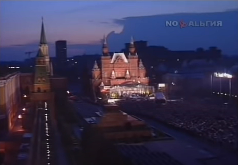 Так выглядел первый концерт на Красной площади