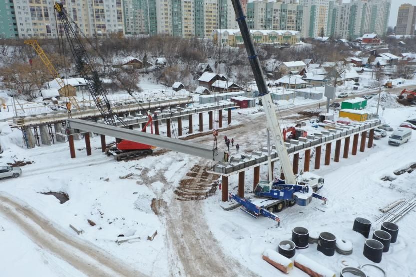 Общий вид на стройплощадку