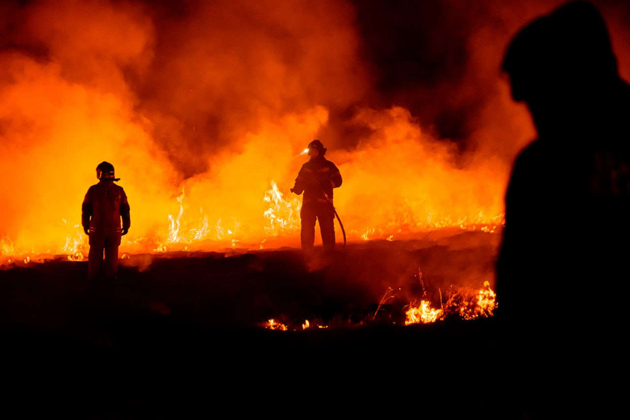 Пожарные смогли отстоять 150 домов в Борзе