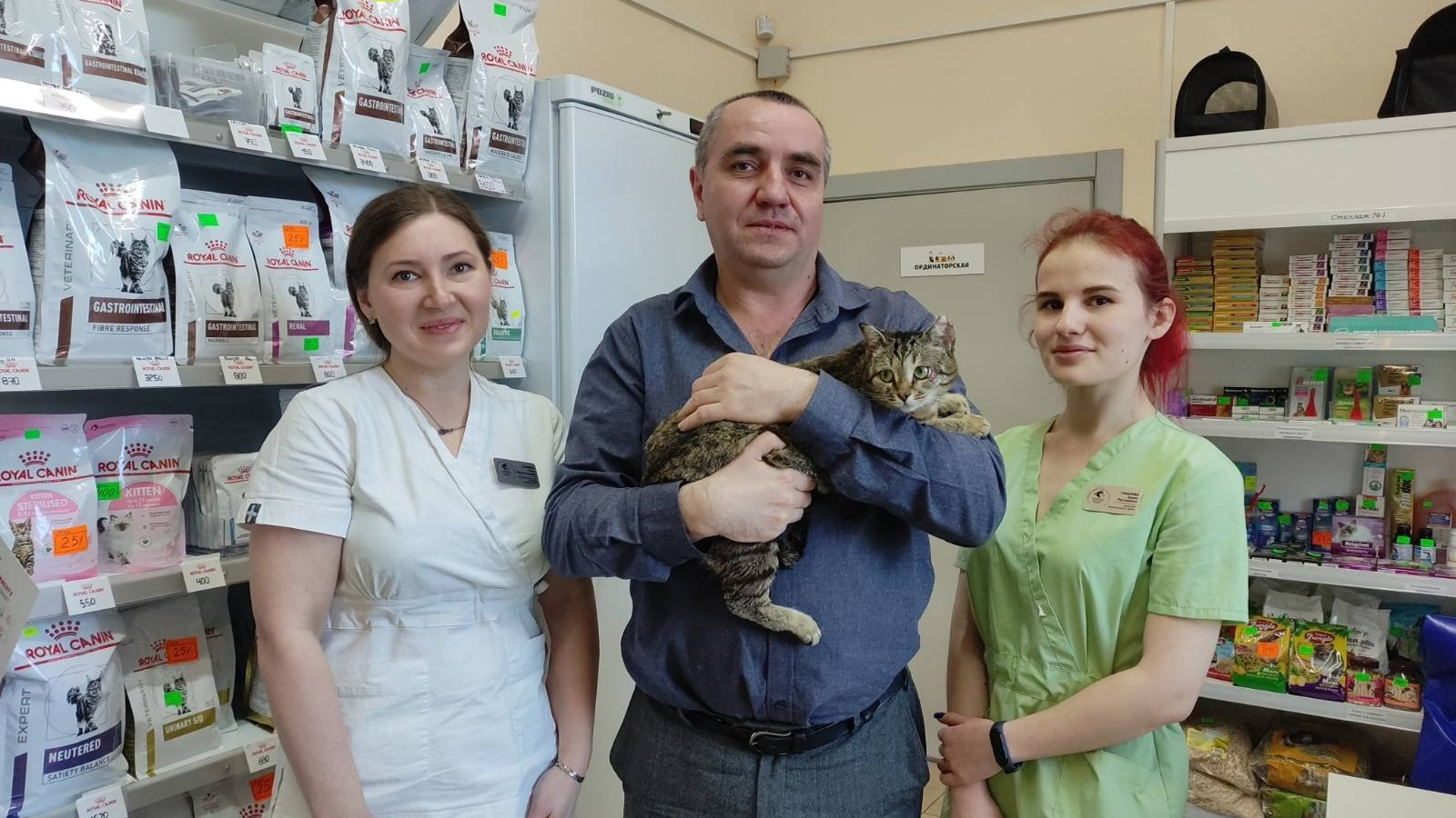 Кошечка Удача, спасенная из печи птицефабрики под Кунгуром, нашла хозяина и уезжает с ним в Ивановскую область