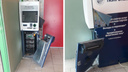 В торговом центре в Новосибирске вскрыли банкомат Газпромбанка