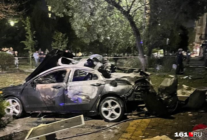 Беспилотник упал в центре Ростова. Есть раненый, много повреждений — смотрите фото