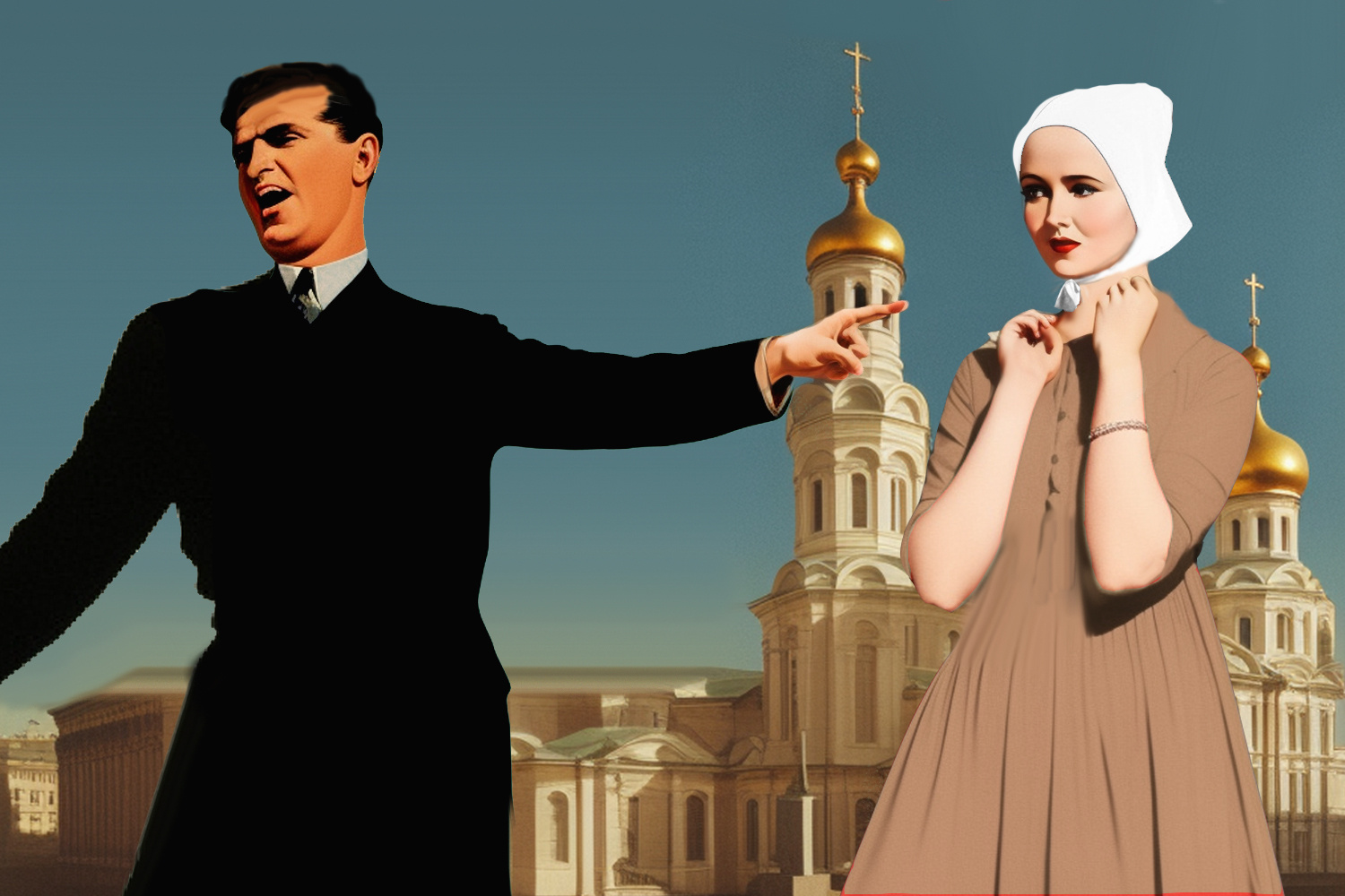 Несмотря на то что слова истца о сожительстве со священником не подтвердились, суд всё равно встал на его сторону: неприлично советской женщине петь в церковном хоре