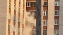 При пожаре в общежитии Архангельска погибла женщина