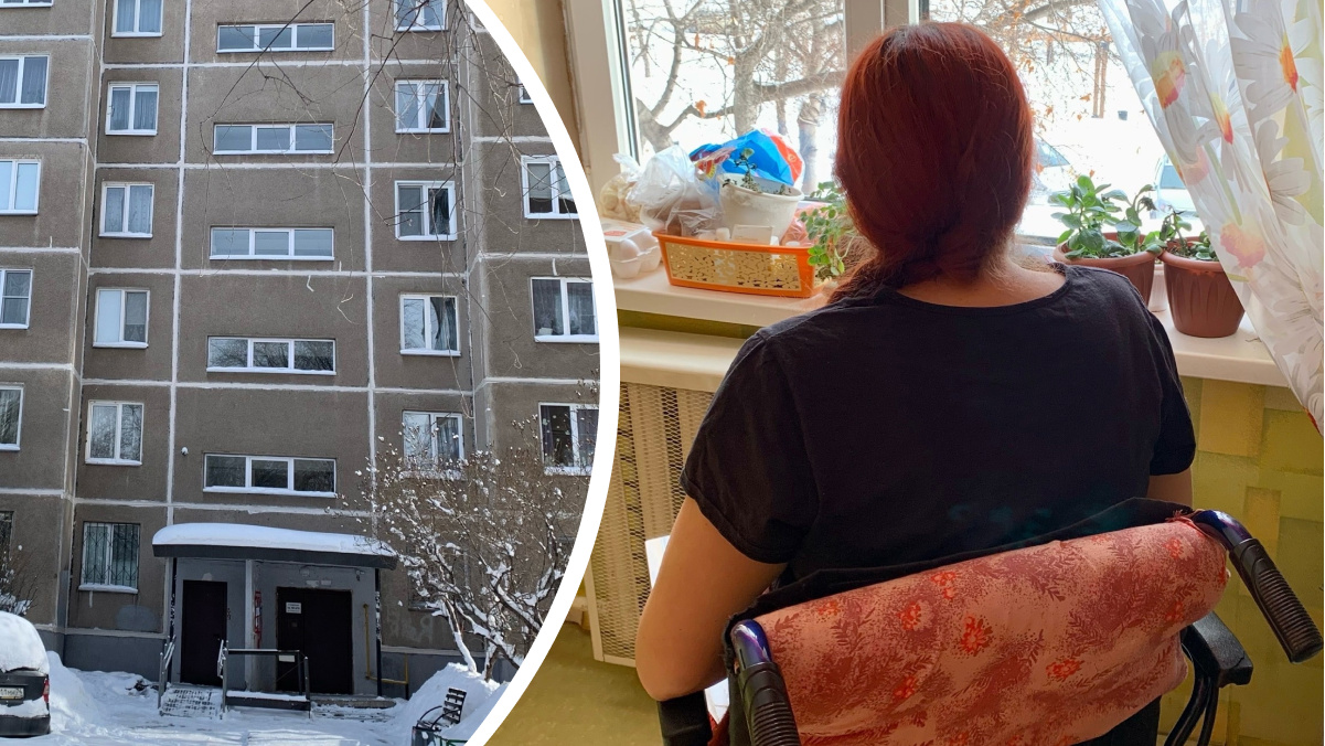 «Сиди и не рыпайся»: жильцы многоэтажки выгнали рабочих с пандусом, лишив прогулок девушку на коляске