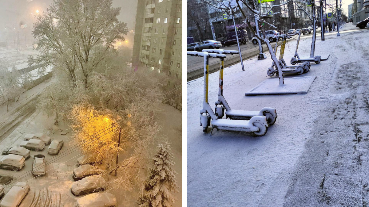 Апрельский декабрь или 83-е февраля? Красноярск завалило густым весенним снегом