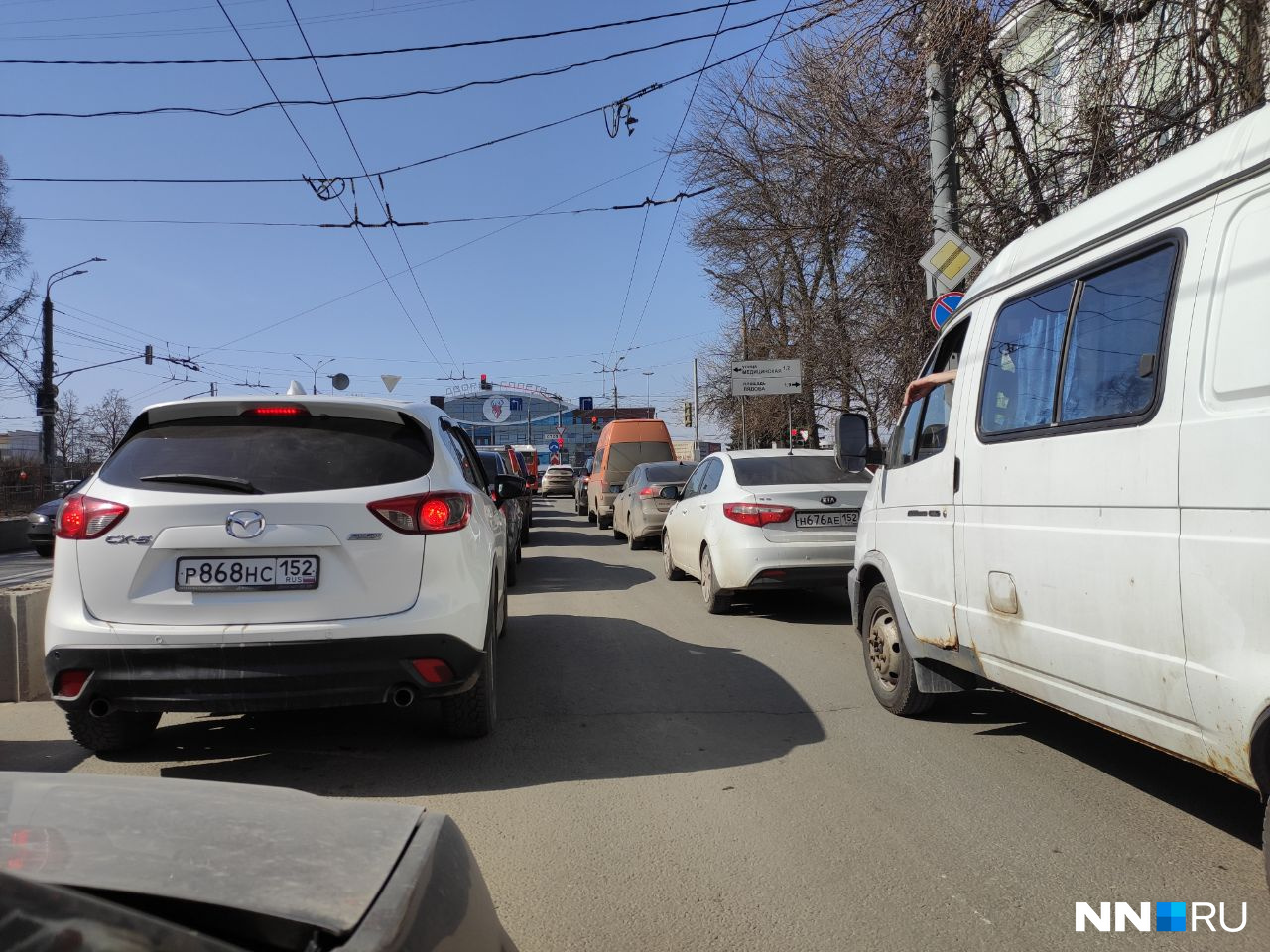 Улица Бекетова в Нижнем Новгороде будет стоять в пробках до середины лета