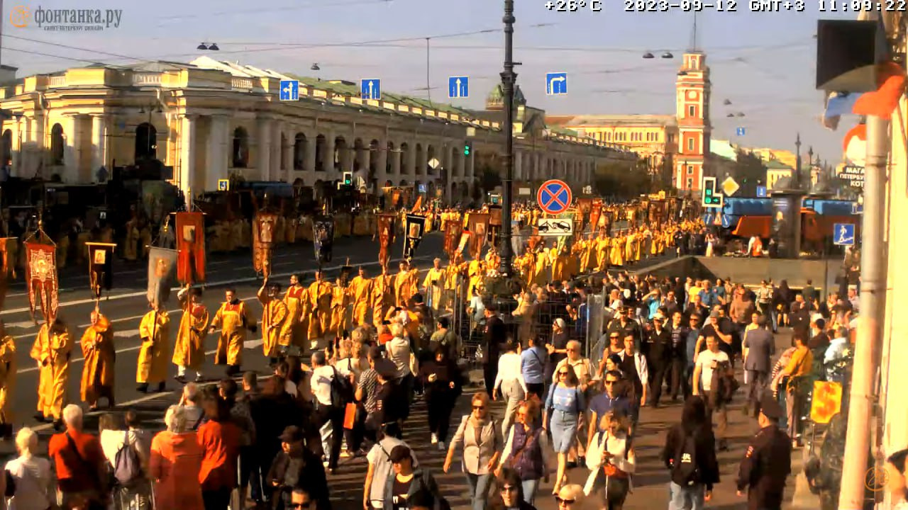 В Петербурге перекрыт Невский проспект | 12.09.2023 | Санкт-Петербург -  БезФормата