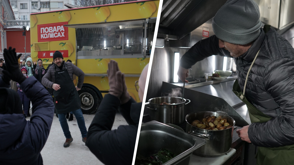 Кулинарное шоу на Чумбаровке: чем угощали северян шеф-повара модных столичных ресторанов