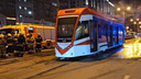 На Арцыбушевской сгорел новый трамвай из Белоруссии: видео