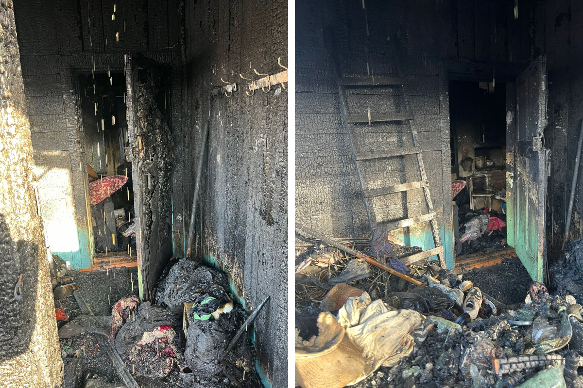 Три человека погибли при пожаре в Дивногорске. В частном доме сгорело почти всё