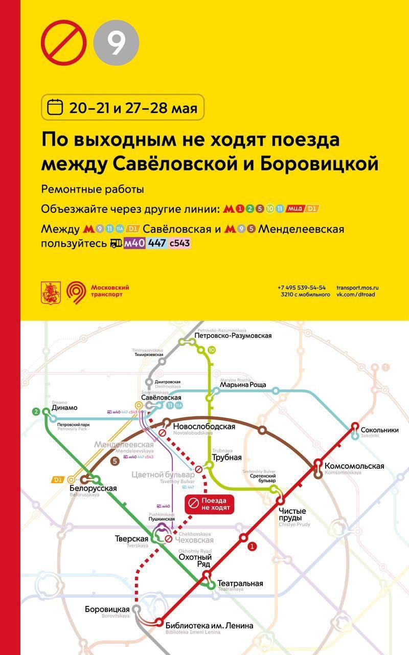 Реклама на станции метро Боровицкая