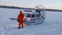 Девушка провалилась под лед на Оби в <nobr class="_">28-градусный</nobr> мороз: на ее спасение бросился рыбак
