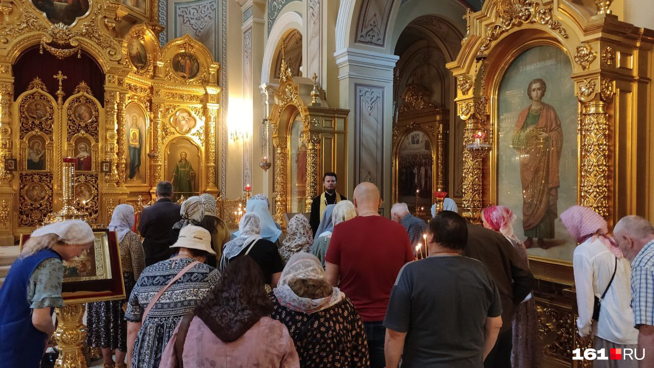 Молебен в Ростове, где митрополит Меркурий обратился к мятежникам