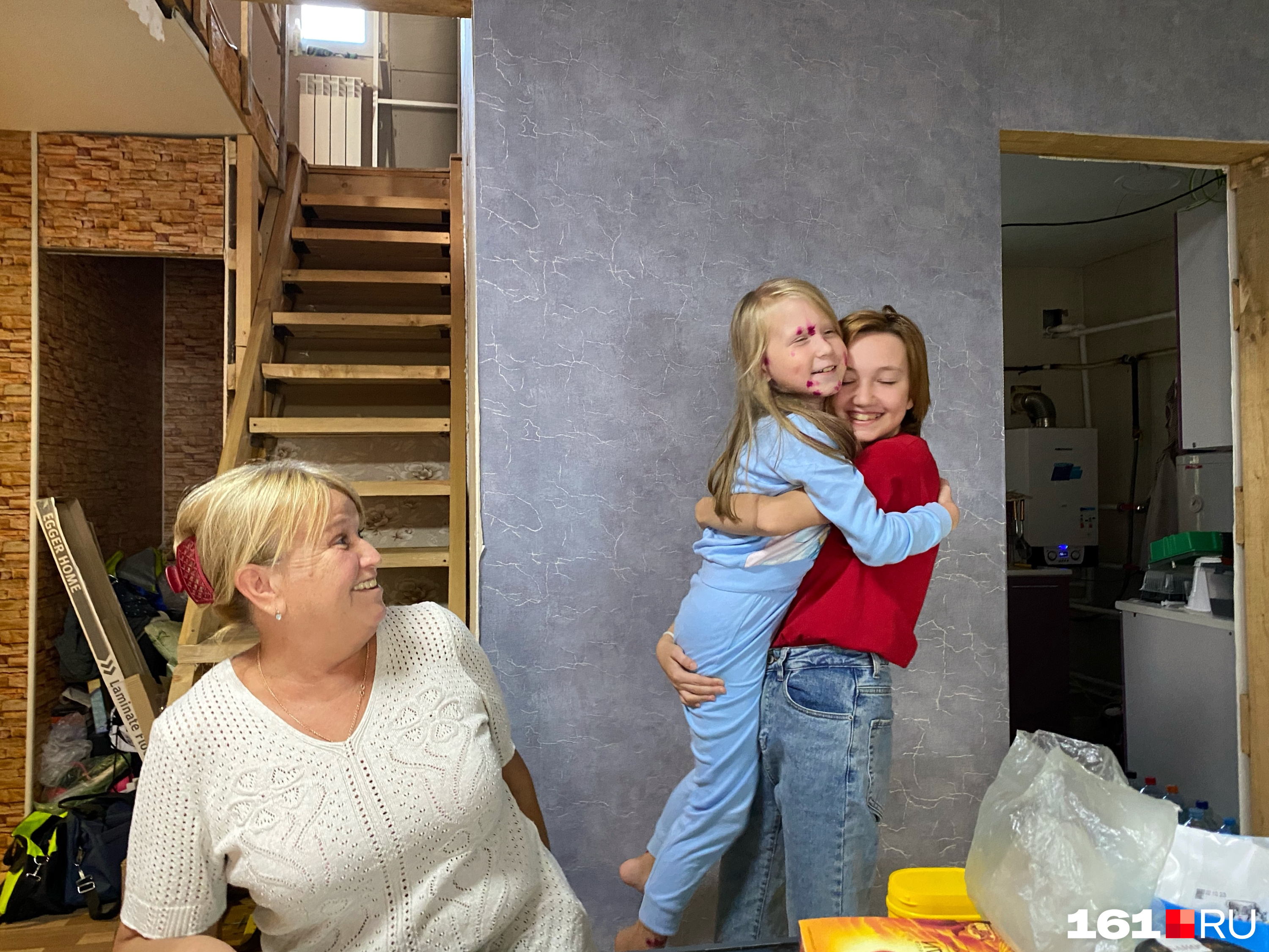 Нина Тюленева и ее внучки — родная и приемная